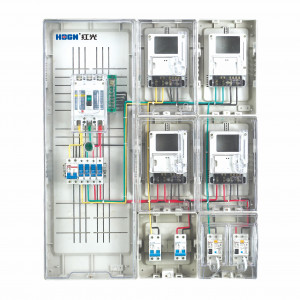 PXD2 單相四表位拼裝式(預(yù)付費(fèi))表箱
